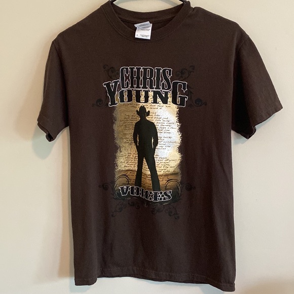 Chris Young Y2K 2008 Voices Concert Shirt Small - Picture 6 of 6